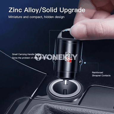 Toyota GR Sport üçin USB‑C PD awtoulag zarýad adaptory, çalt zarýad