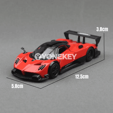 Pagani Zonda R Evolution 1:36 metal sport awtoulag modeli