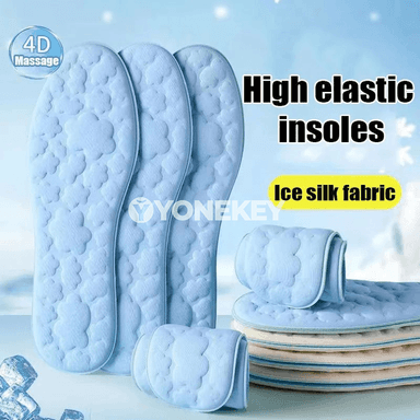 Aýakgap üçin 1 jübüt massajly memory foam içki goýulýanlar