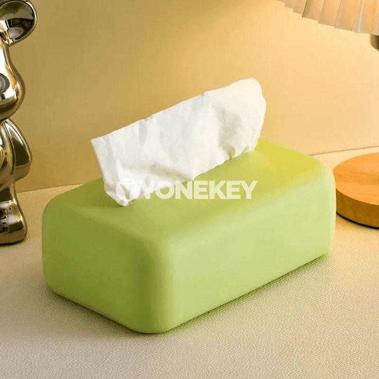 Suw geçirmeýän mata guty örtügi, tissue saklaýjy