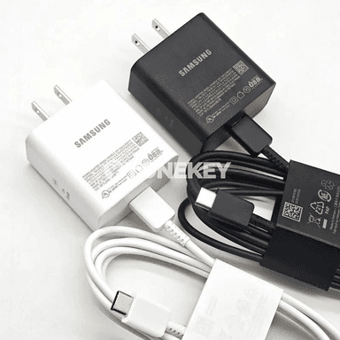 Samsung üçin 60W çalt zarýad beriji adapter, US Plug, Type-C