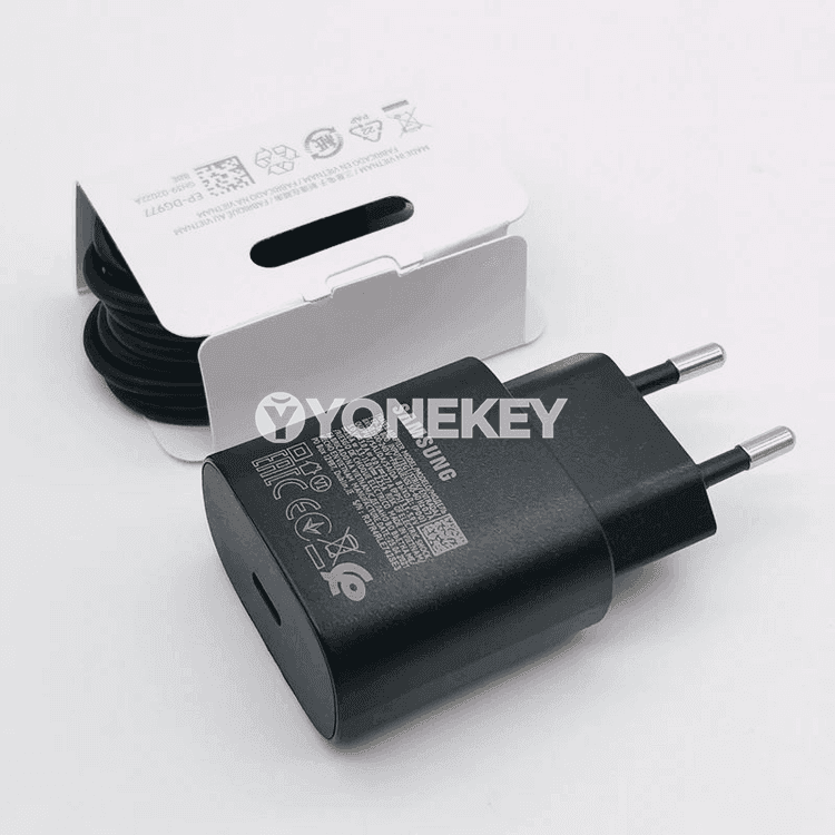 Samsung 25W çalt güýçlendiriji adapter, Galaxy S/Note/Z üçin