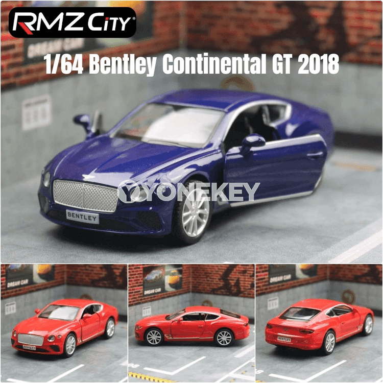 Bentley Continental GT 1:36 metal model awtoulag, çekilýän oýnawaç