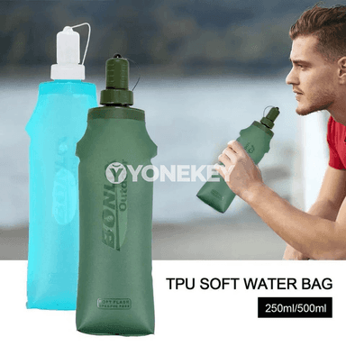 TPU sport suw gapy — bukulýan, 250/500 ml, açyk howa üçin