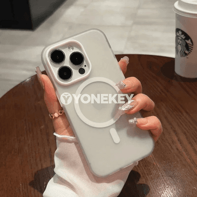 iPhone üçin aýdyň magnitli silikon gorag gapagy