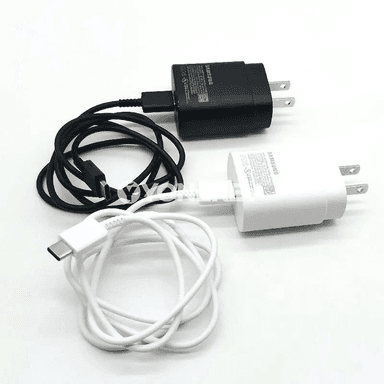 Samsung üçin 25W US çalt zarýad beriji adapter, Type-C kabel bilen