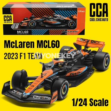 McLaren MCL60 1:24 metal model awtoulag, kolleksiýa üçin