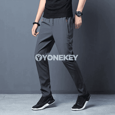 Erkekler üçin gündelik klassik balaklar — elastik boýun, slim fit