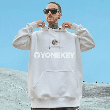 Erkekler üçin giň kesimli kapüşonly köýnek, aýa çaply, M-8XL