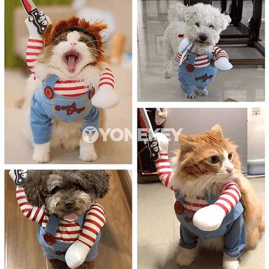 Itler üçin Gülkünç Halloween eşigi, baýramçylyk lybasy