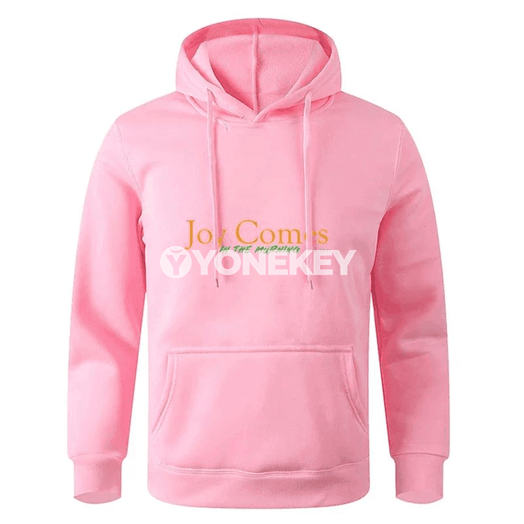 Erkekler üçin kapýuşonly giň kesimli ýyly sweatshirt, dürli reňkler