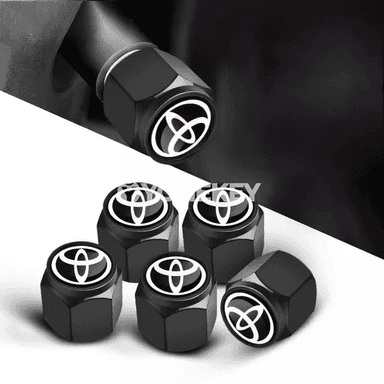 Toyota üçin teker klapan gapaklary, 5 sany tozan goragly
