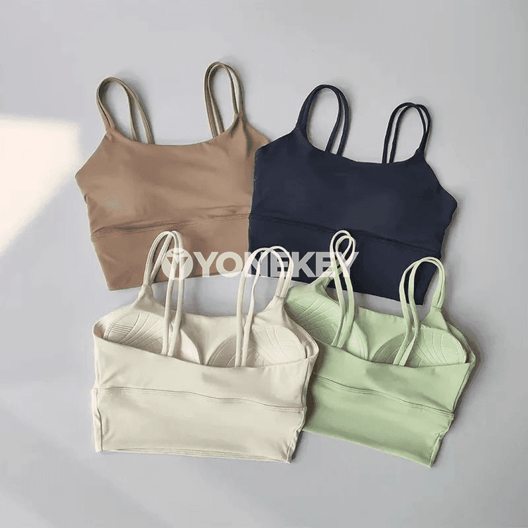 Zenanlar üçin sport bra, çalt guradyjy, tikinsiz, amatly fitnes modeli