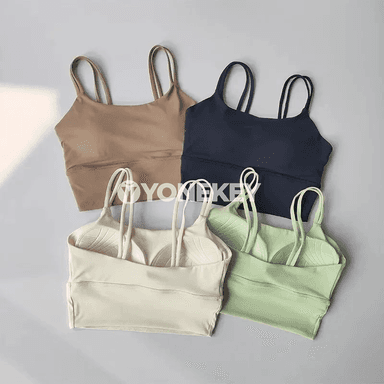 Zenanlar üçin sport bra, çalt guradyjy, tikinsiz, amatly fitnes modeli