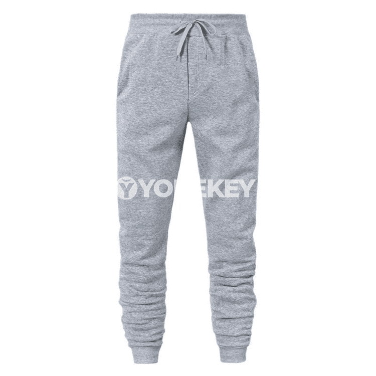 Erkekler üçin gyş ýyly sport jalbarlary, fleesli rahat model