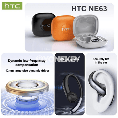 HTC NE63 AI terjime nauşnikler, 135 dil, sport we oýun üçin