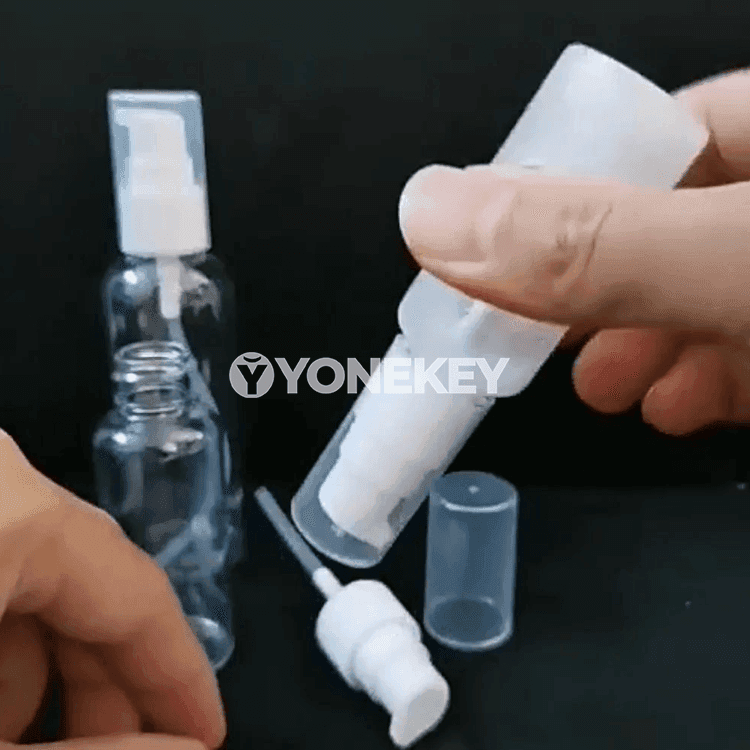 Doldurylýan plastmassa spreý çüýşeler, mini kosmetika atomizeri