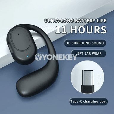 KY2 simsiz sport nauşnikler, Bluetooth 5.3, gije garşy mikrofonly