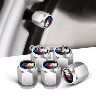 BMW üçin alýumin rezin klapan gapaklar – 5 sany