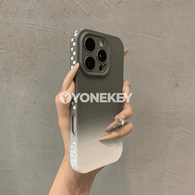 iPhone üçin gradient reňkli ýumşak silikon gapak, güýçli goragly