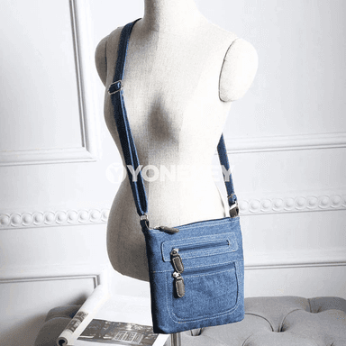 Zenanlar üçin denim egin sumka — gündelik we syýahat üçin