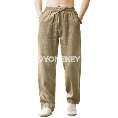 Erkekler üçin ýeňil, dem alýan tomusky sport balaklary