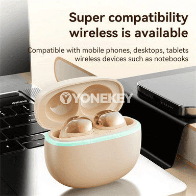 TWS LED displeýli simsiz Bluetooth nauşnikler, güýçli bas, HD jaň