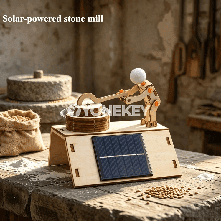 Gün energiýasyndaky çagalar üçin ylmy okuw toplumy, DIY model gurluşyk oýunjagy