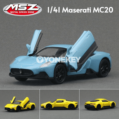 Maserati MC20 1:43 metal miniatýura ulagly modeli