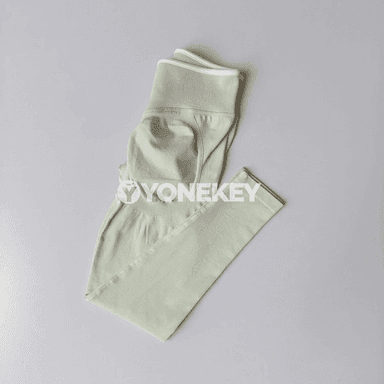Aýal-gyzlar üçin belden ýokary seamless ýoga leggins, ýokary elastik