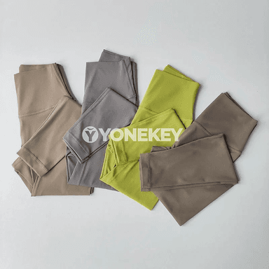 Zenanlar üçin ýokary belli ýeňil sport leggins, dem alýan
