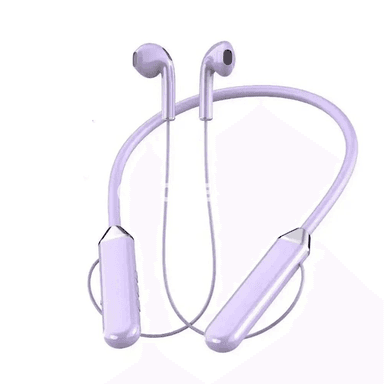 Neckband TWS simsiz Bluetooth nauşnikler, sport üçin, mikrofonly