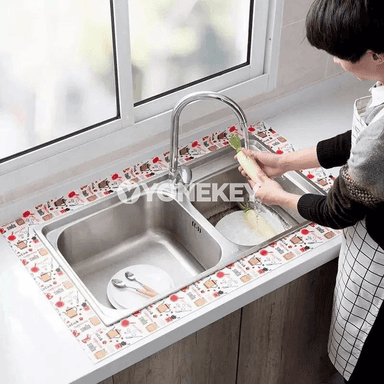 Suw geçirmeýän banyo we aşhana üçin ýelimli möhürleýji lenta