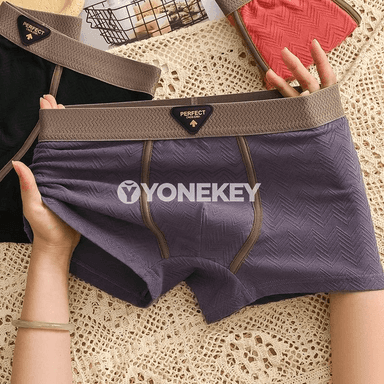 Erkekler üçin dem alýan pagta bokser içki balaklar, 1 paket