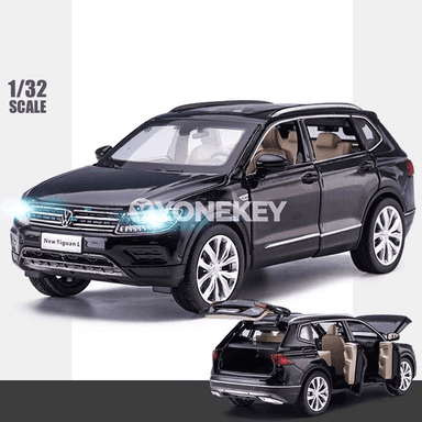 1:32 Volkswagen Tiguan L model awtoulag, sesli-çyraly, metal