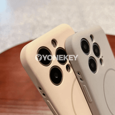 iPhone üçin magnitli silikon gorag gapagy