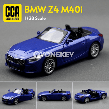 1:38 BMW Z4 M40i metal kabriolet model awtoulag