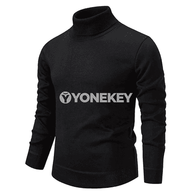 Erkekler üçin gyş-güýz ýyly turtleneck switer