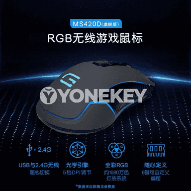 Kompýuterler üçin MS420DS simsiz Bluetooth syçanjyklar.