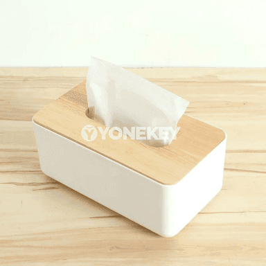 Plastik salfet gutusy, aga gapakly kwadrat organizator