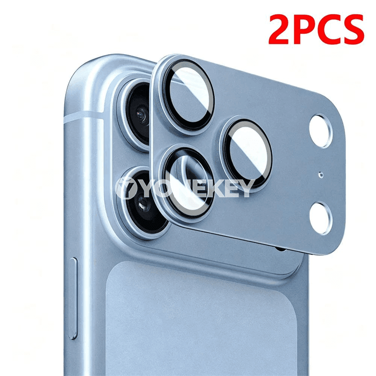 iPhone 17–18 üçin 2 sany kamer aýna goragly temperli aýna