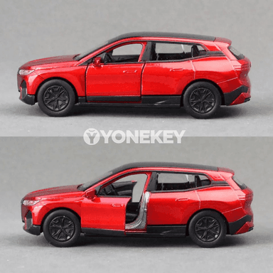 BMW IX 1:36 metal model SUV awtoulag - çagalar üçin