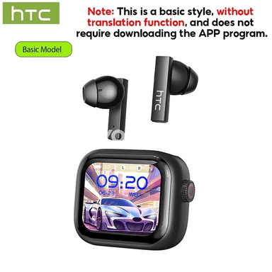 HTC NE40 AI Bluetooth simsiz nauşnikler, LED ekran, ses tygşytly