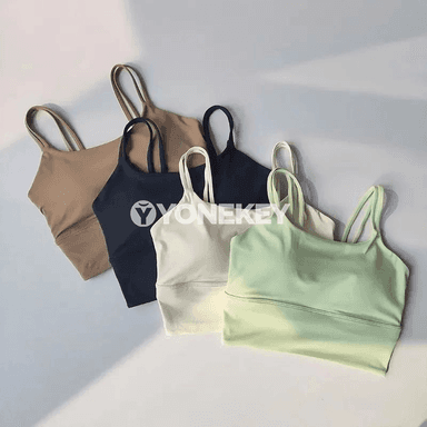 Zenanlar üçin sport bra, çalt guradyjy, tikinsiz, amatly fitnes modeli