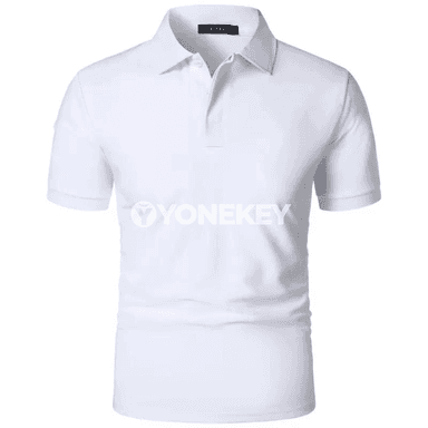 Erkekler üçin ýazky sport polo futbolkasy, giň kesimli, ýeňil