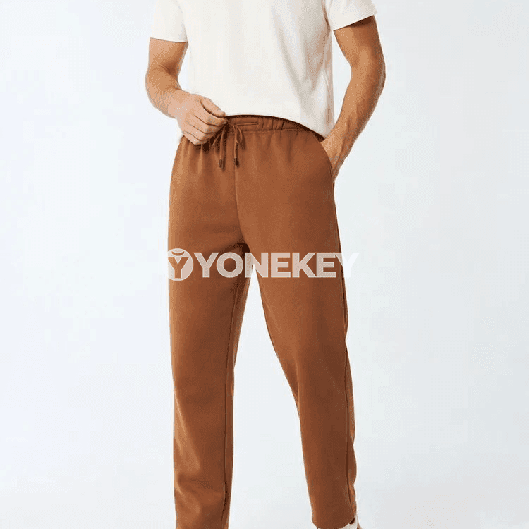 Erkekler üçin ýyly fleece sport balaklary, ýokary rahatlykly jübili model