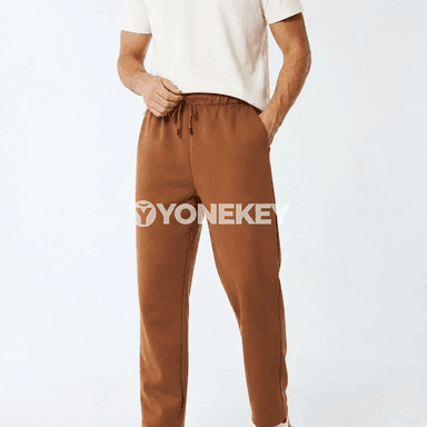 Erkekler üçin ýyly fleece sport balaklary, ýokary rahatlykly jübili model