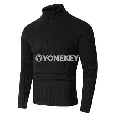 Erkekler üçin ýyly golf switer — dürli reňkler, ýeňil rahat görnüş