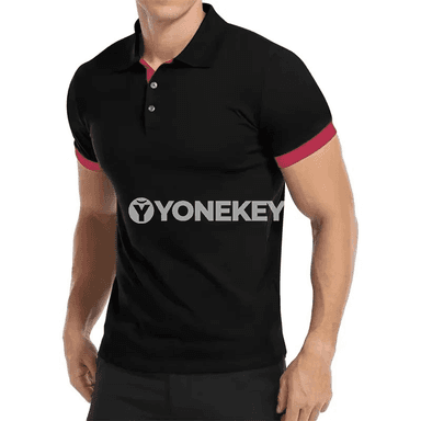 Erkekler üçin ýeňil polo köýnek, ýaz-tomus üçin dem alýan gündelik model