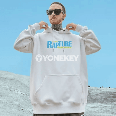 Erkekler üçin ýyly kapýuşonly giň futbolka, M–8XL
